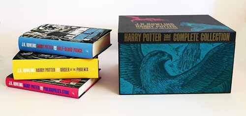 Harry Potter Adult Hardback Box Set: Contains: Philosopher's Stone / Chamber of Secrets / Prisoner of Azkaban / Goblet of Fire / Order of the Phoenix / Half-Blood Prince / Deathly Hollows von Bloomsbury